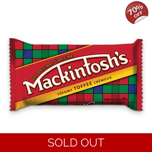 Mackintosh's Original Creamy Toffee - Nestle Mackintosh 45g Bar